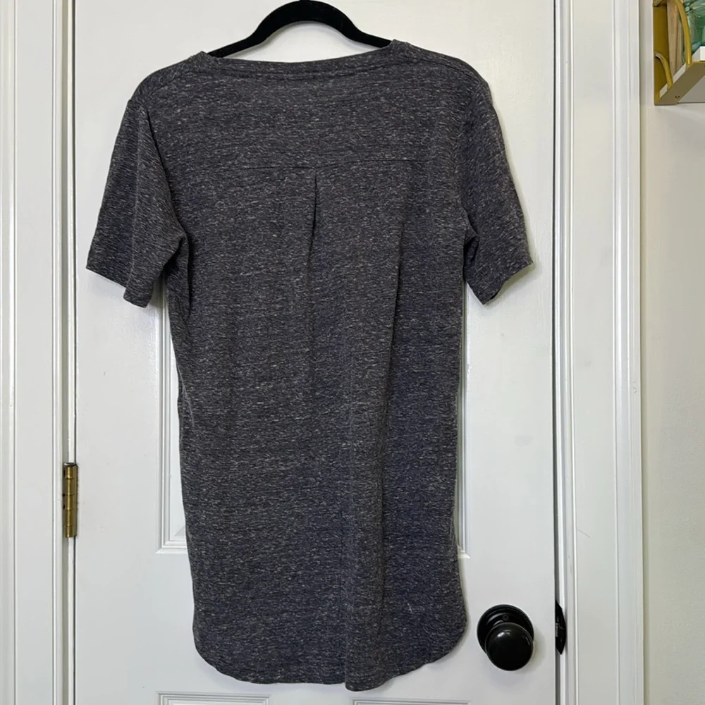 Gray Peace & Love Short Sleeve Tee - Picture 5 of 6